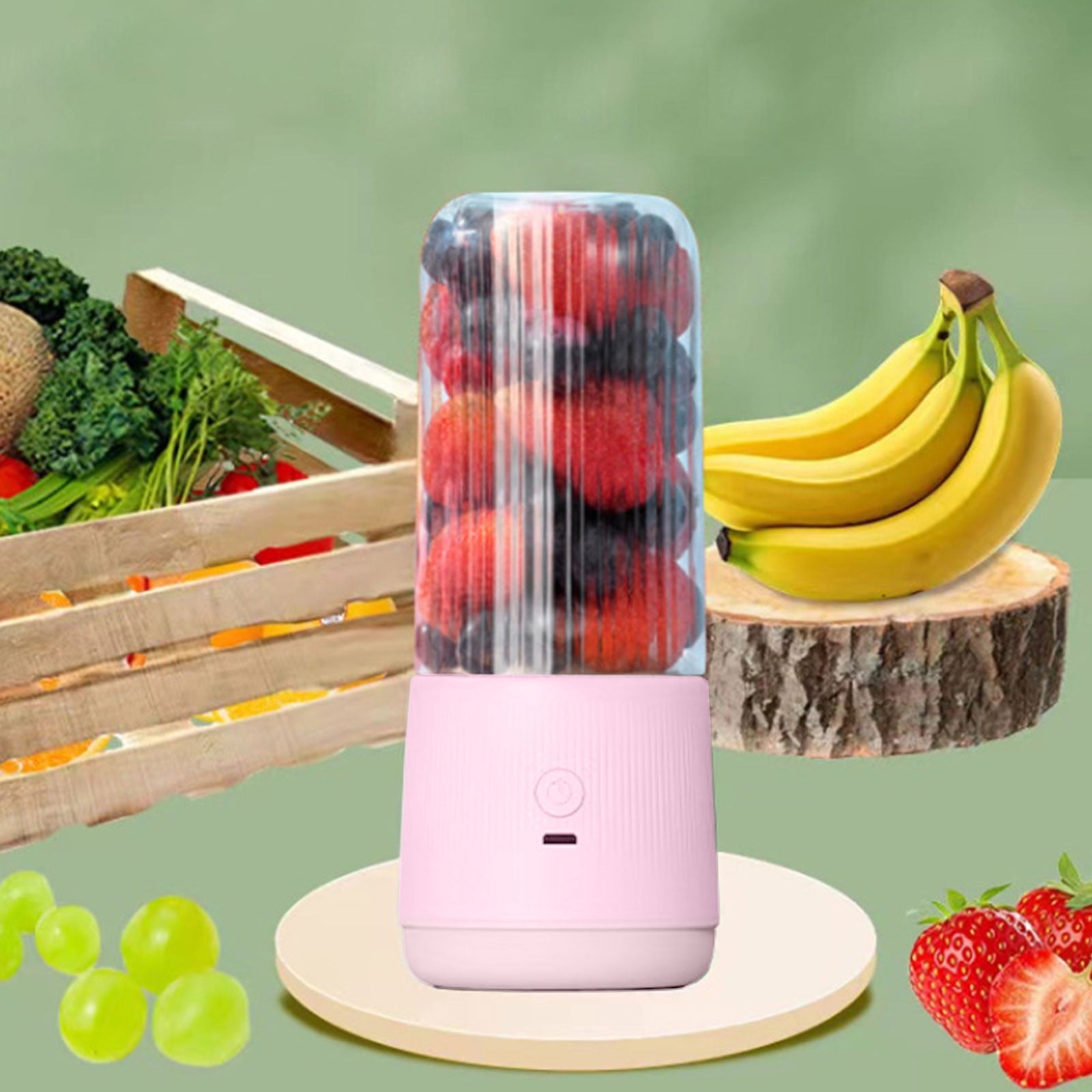 Blender &amp; Portable - Mini Blender &amp; Kitchen Appliances Compact Wireless for Smoothie Shakes Cream Maker