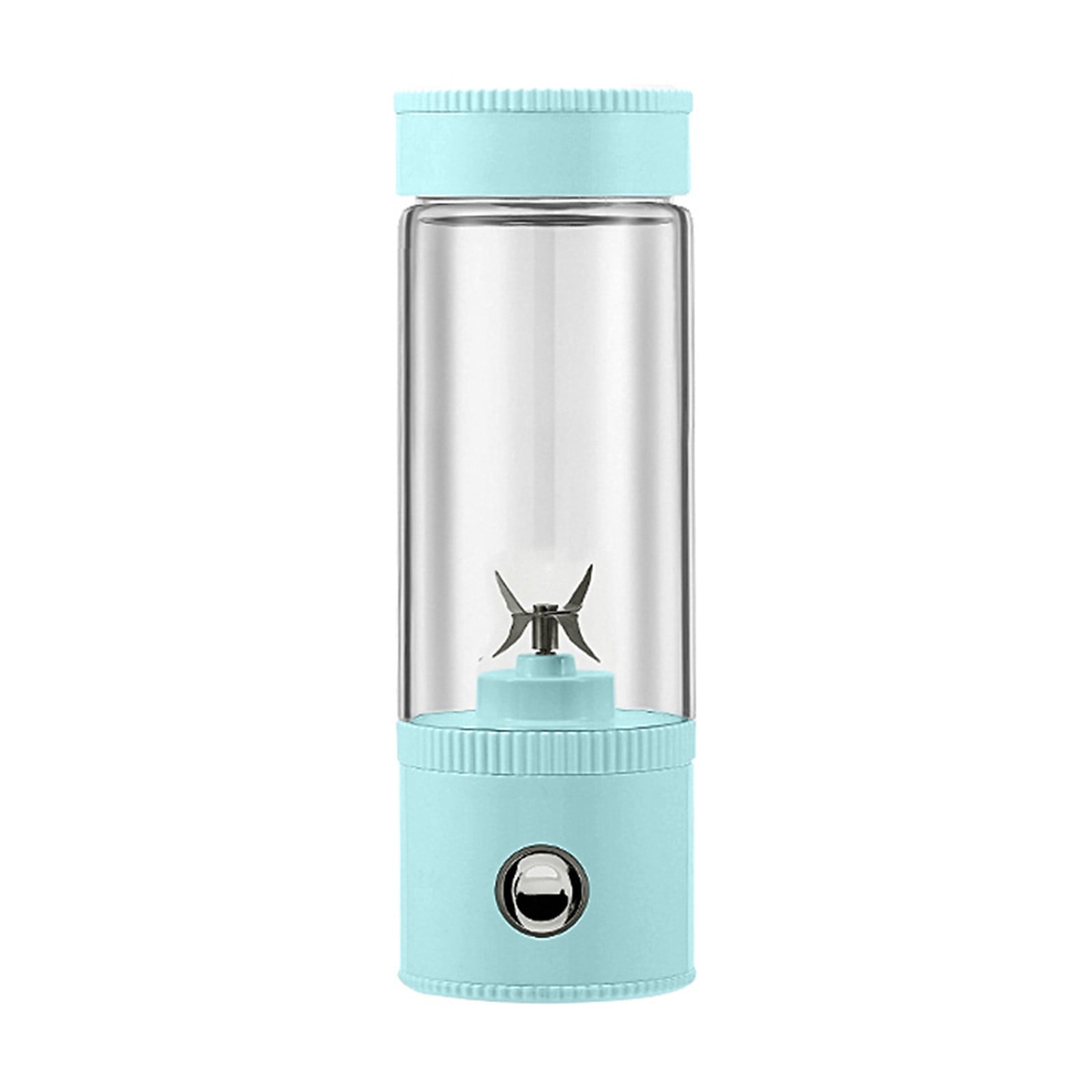 Portable Blenders, Personal Blend-er for Shakes and Fruit Juicer USB Rechargeable with 4 Blades, Handheld Blenders for Sports Travel and Outdoors (1 Pack)