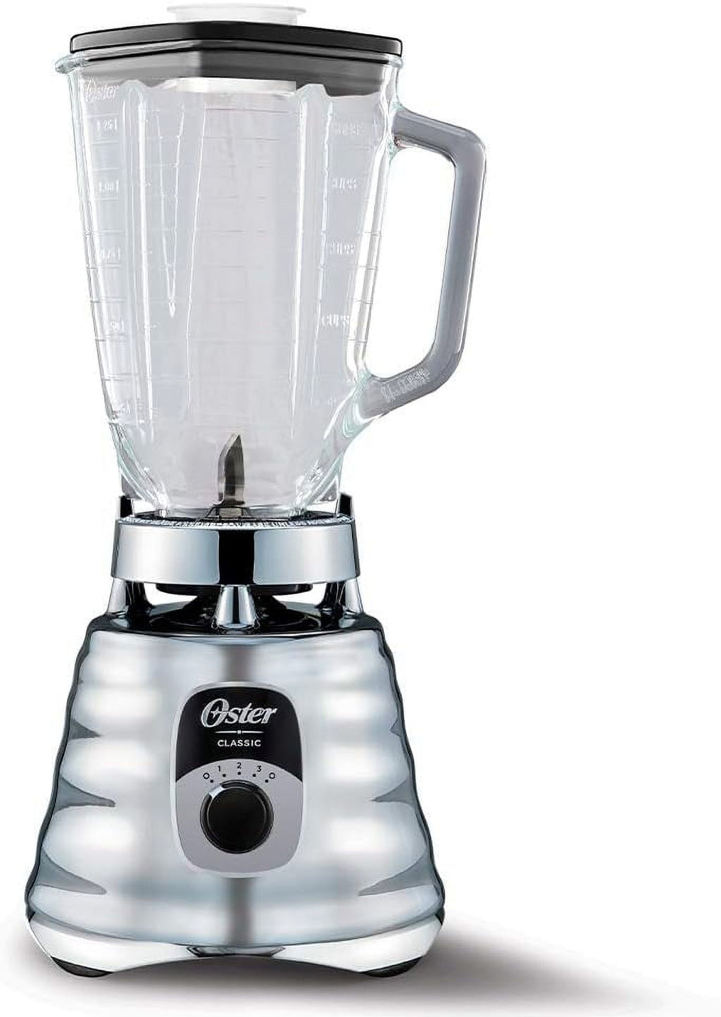 Original 3 Speed Chrome Blender, 5 Cup Glass Jar