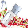 Portable Blender for Shakes and Smoothies, Blender with USB Rechargeable, 8 Blades High Speed Mixer, Travel Juicer for Fruits and Protein Drinks, Large Capacity Blender Cup for Kitchen Gym Office