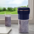 Portable Fruit Juicer Under 5 ! Mini Blender Cup USB Rechargeable Juicer Smoothie Maker for Fruit Veg Smoothies Portable Blender with 6 Blades for Travel Gym Home Easy Clean