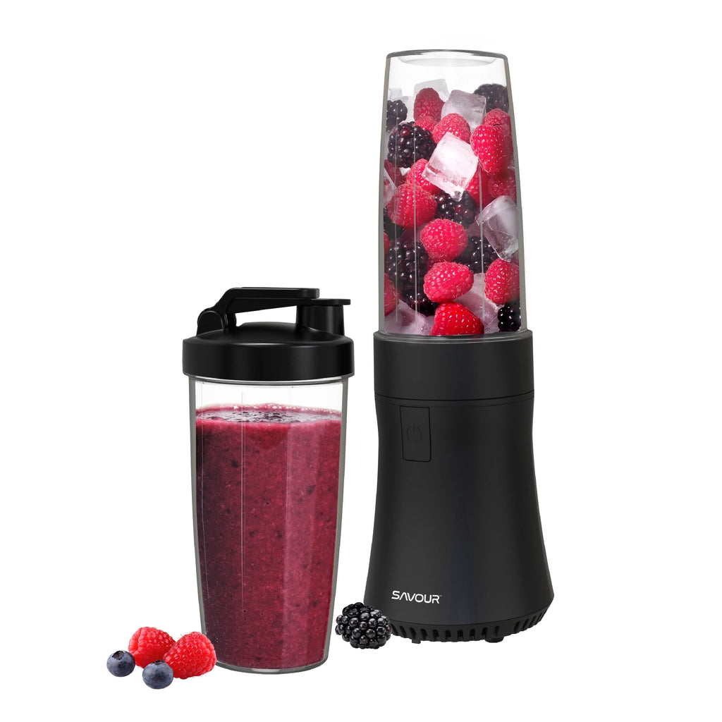 by 300W Mini Smoothie Blender – 18oz. Countertop Mini Blender for Smoothies, Sauces, Cocktails and More