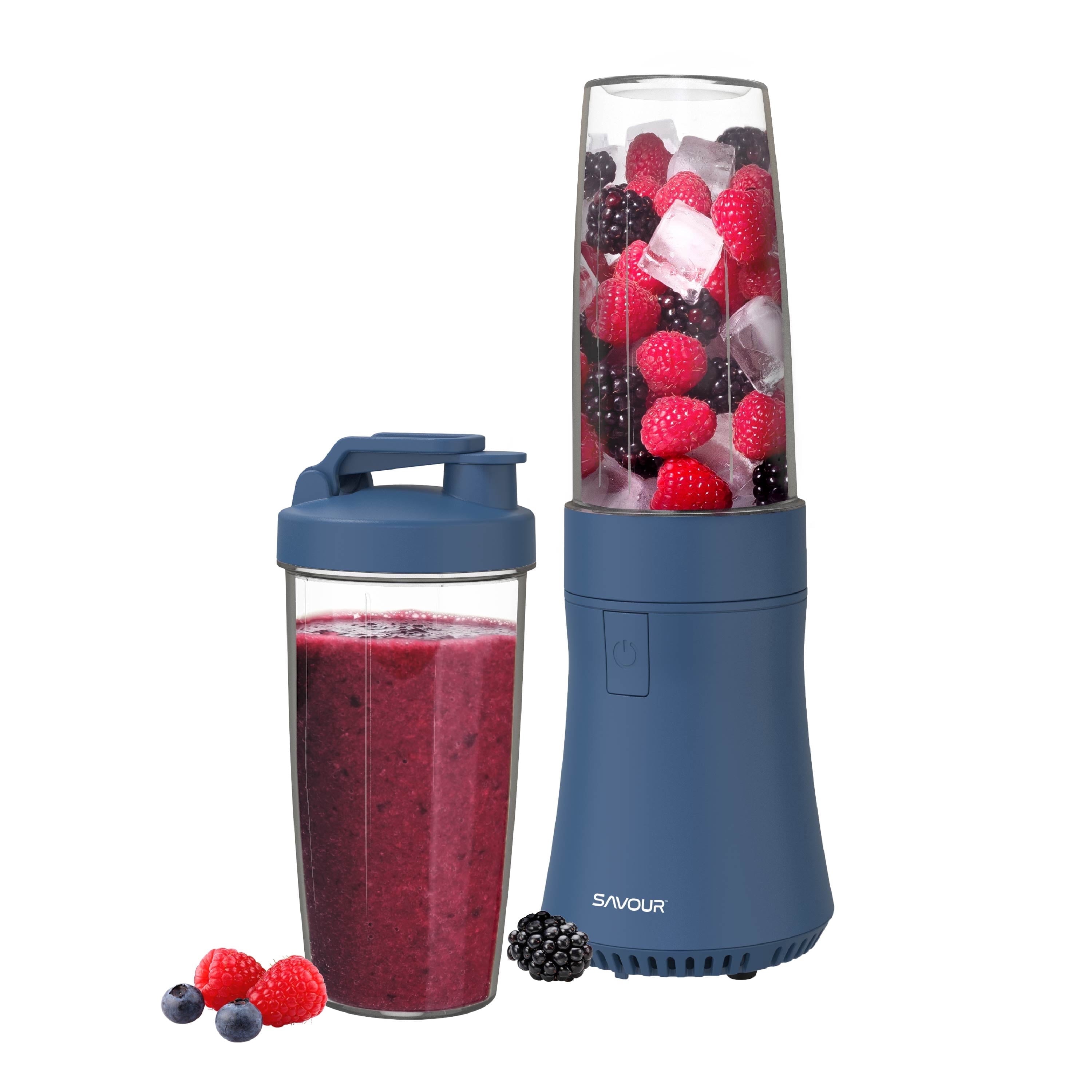 by 300W Mini Smoothie Blender – 18oz. Countertop Mini Blender for Smoothies, Sauces, Cocktails and More