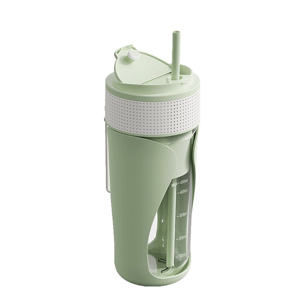 USB C Rechargeable Juicer Cup 450ml Wireless Portable Blender Cup for Juices Fruits Multifunctional Blending Bottles
