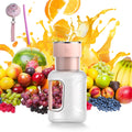 Juicer Cold Press Juicer Machines Portable Blenders Personalized Large Capacity Blenders for Shakes and Frappucino Fruit Juicer with 8 Blades Rechargeable