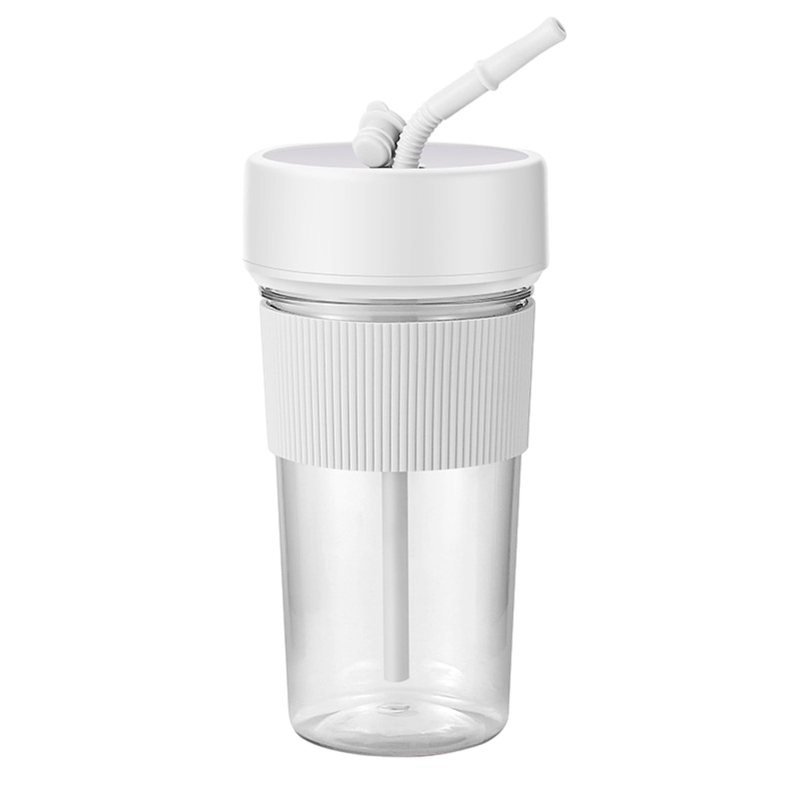 Portable 6-Blade Blender for Shakes and Juices – Easy-to-Clean with Integrated Straw Enjoy Smoothies on the Go