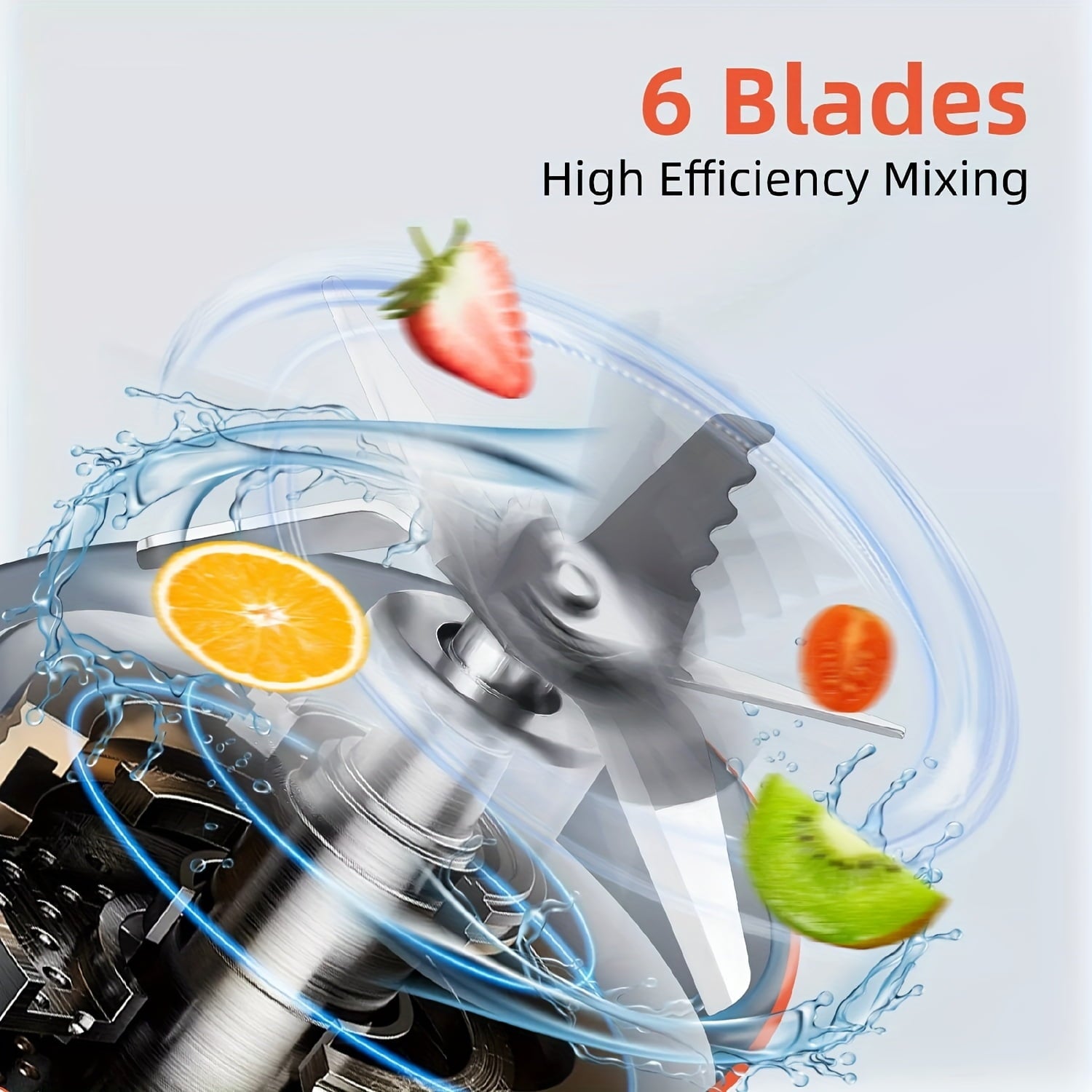 1.8L Large Capacity Powerful Blender, 800W Motor, Ideal for Smoothies, Juices, And Slushies, Easy to Clean, Essential for Your Kitchen!