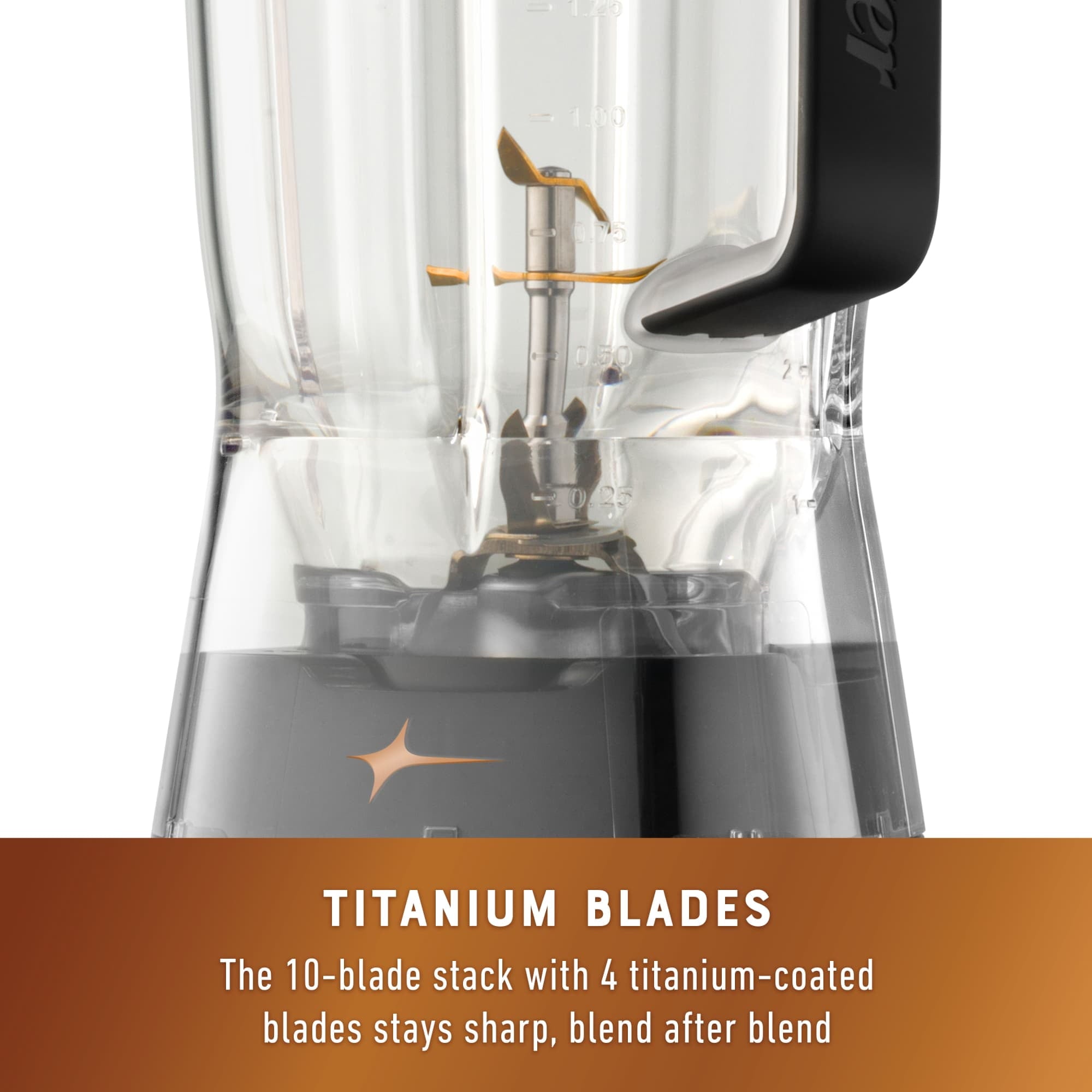 Extreme Mix Blender, 1500 Watt High Speed Blender with 10-Point Blade, 8-Cup Kitchen Blender with Auto Programs