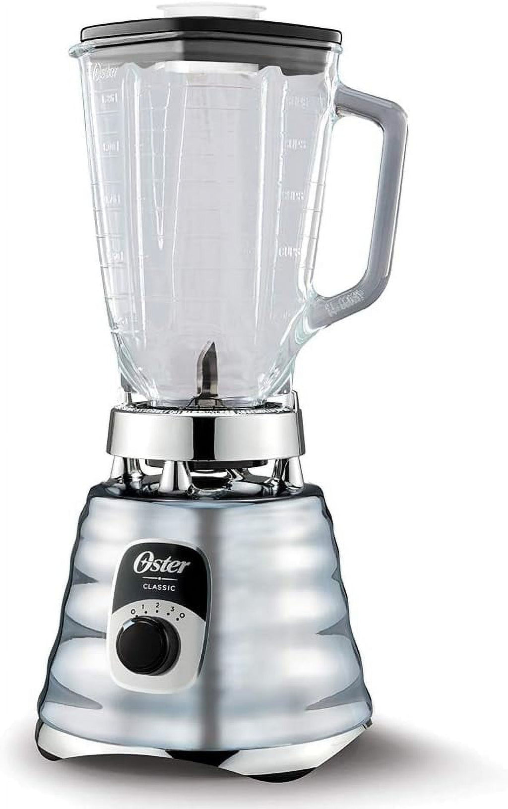 Original 3 Speed Chrome Blender, 5 Cup Glass Jar