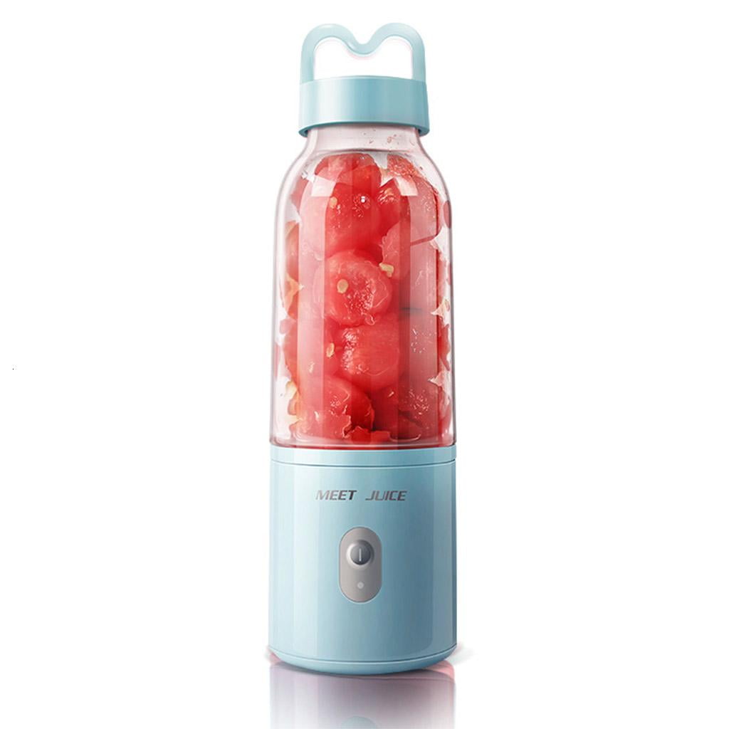 Travel Blender Cup Personal Blender Mini Fruit Juicer Mixer Portable Electric Juicer for Smoothie Fruit Juice Milk Shake