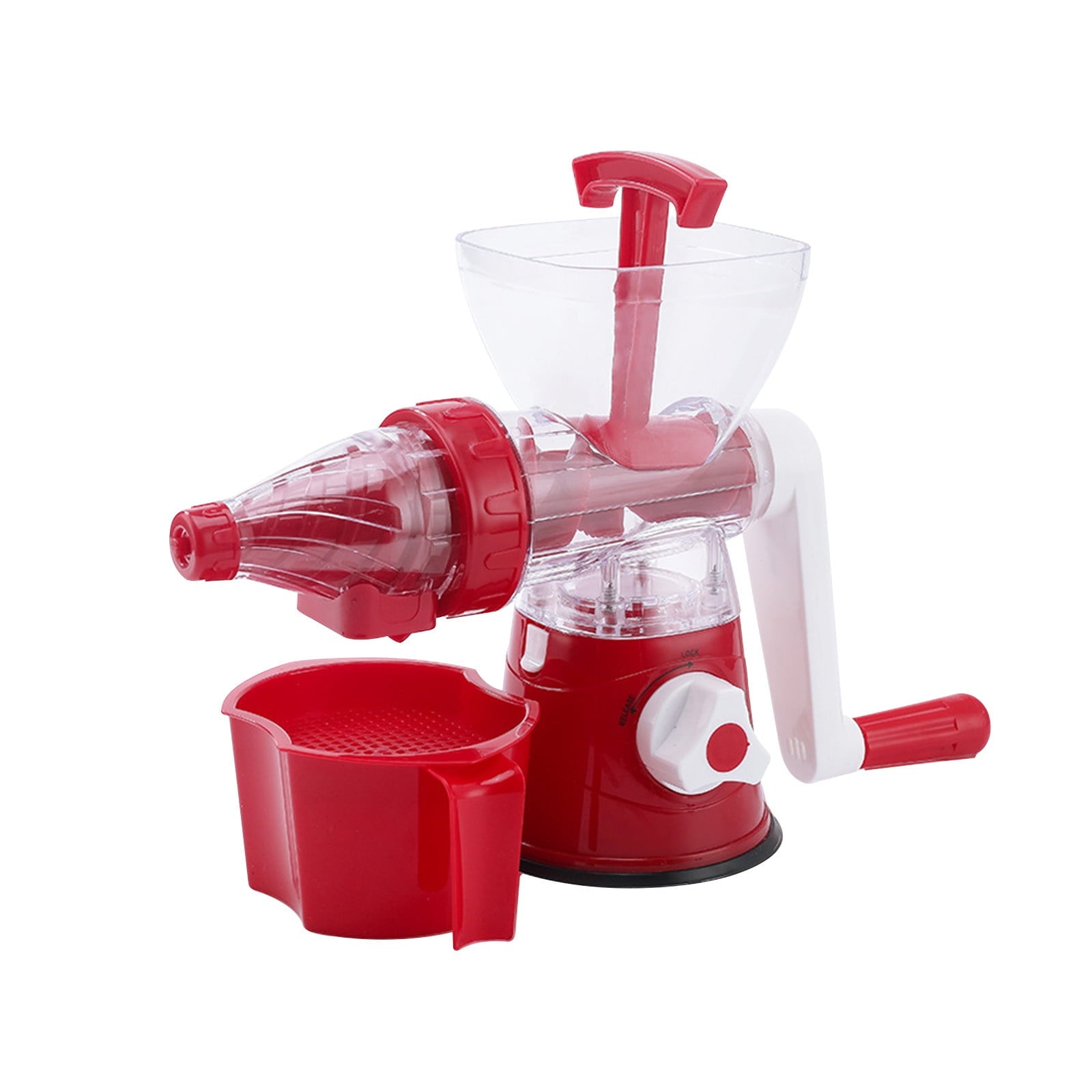 under $5 Hand Operated Juicer, Small Household Fruit Juice Squeezer, Multi-function Cold Press Juicer for Making Ice Cream Beverages, Efficient Juice Extraction Device
