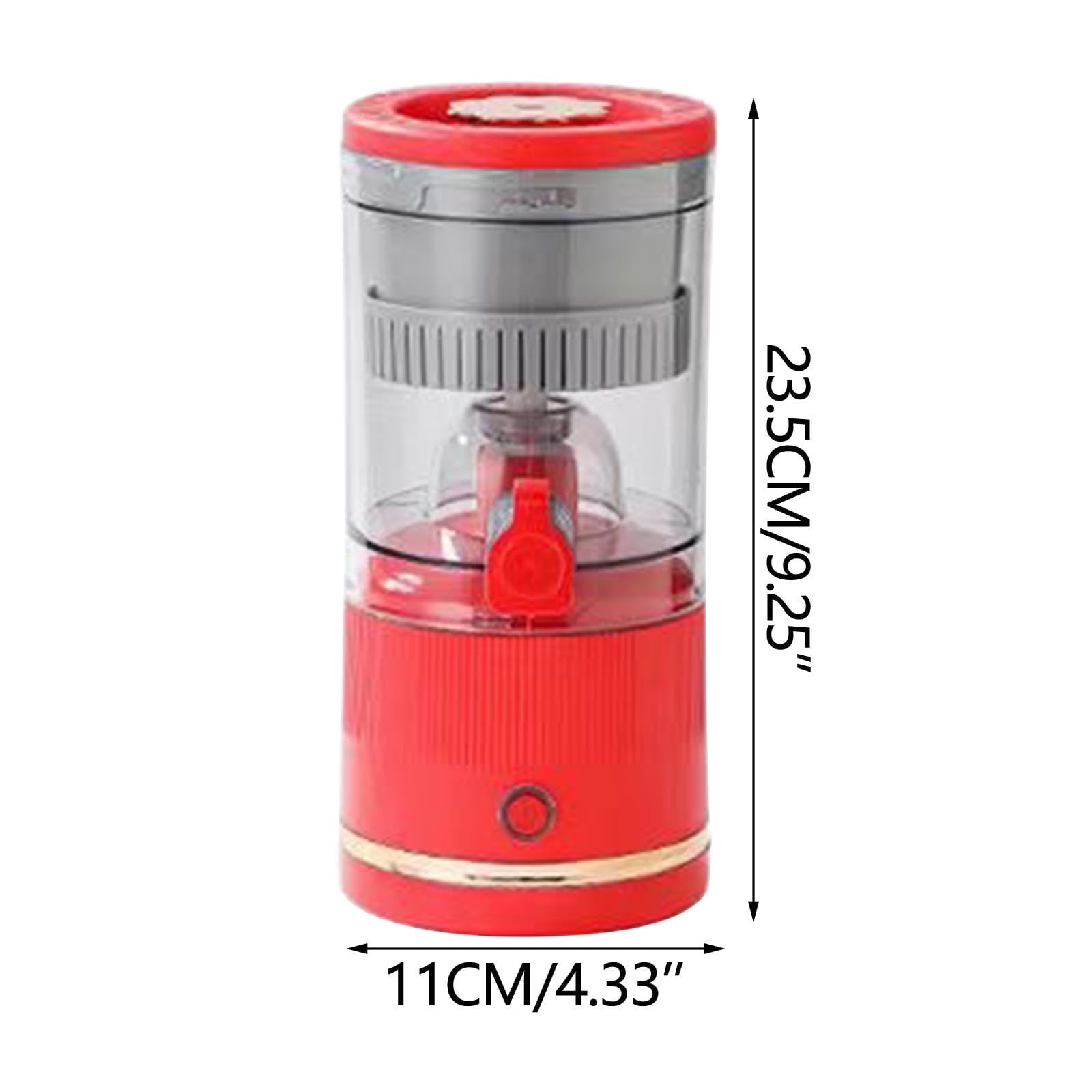 Automatic Separation Juicer, Portable Rechargeable Juicer, USB Charging, Multifunctional Juicing, Motor, abs, for Vegetables and Fruits, Easy Clean, 11.2x13.8x23.8cm