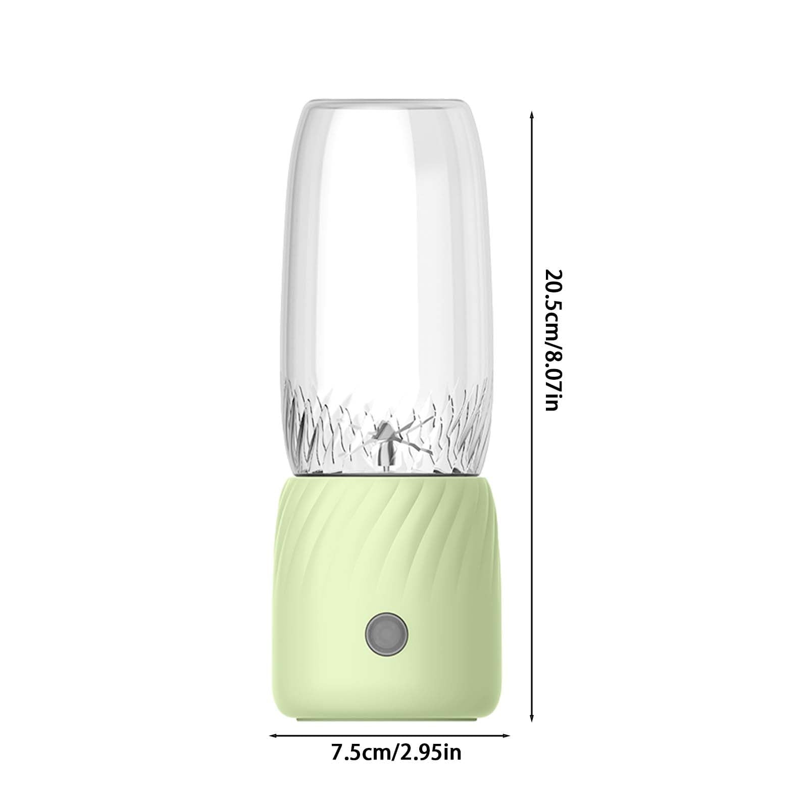 Portable Blender Juicer Machine - USB Rechargeable with 6 Blades for Shakes, Fruits &amp; Outdoors (1 Count)