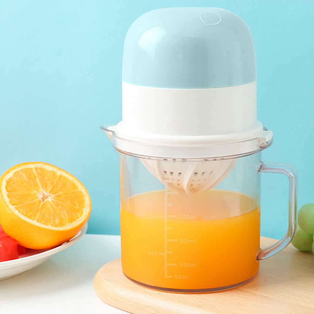 Kcavykas Citru Lemon Orange Juicer Manual Hand Squeezer With Built-in Measuring Cup And Grater - Premium Electric Orange Juicer Juice Extractor