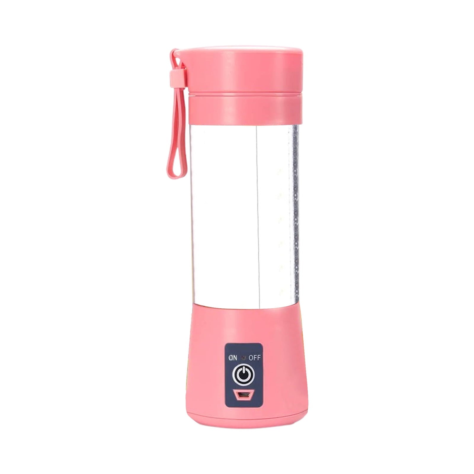 Portable USB rechargeable personal blender, 6-blade mini smoothie and shake maker for travel, sports and office