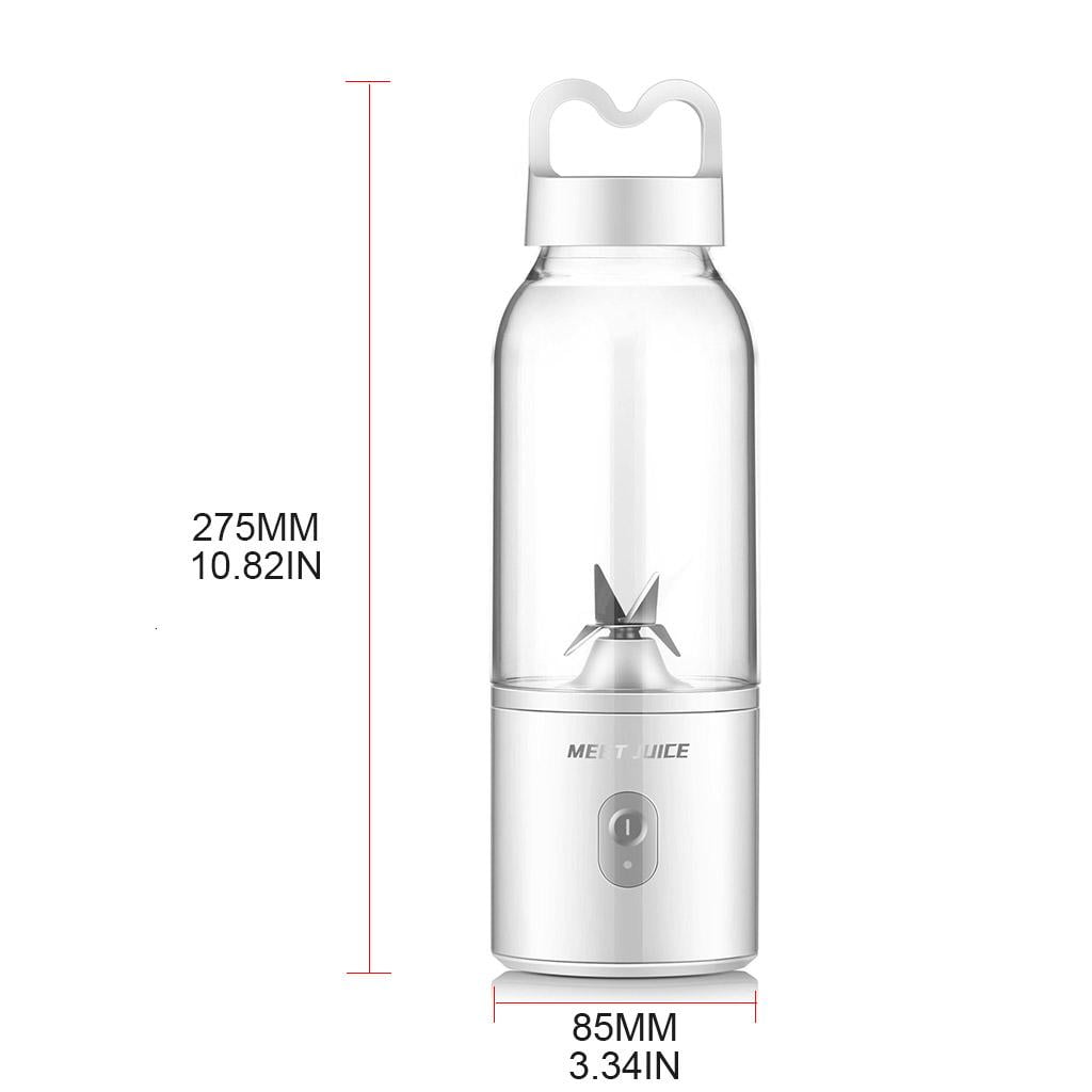 Travel Blender Cup Personal Blender Mini Fruit Juicer Mixer Portable Electric Juicer for Smoothie Fruit Juice Milk Shake