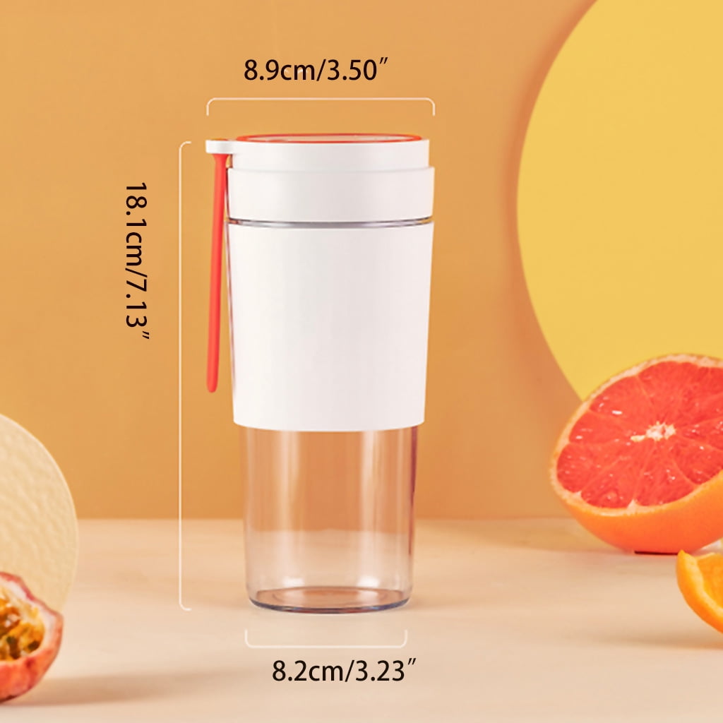 300ml Blender for Shakes SmoothiesW1re1ess1200mAh Rechargeable Mini Smoothie Blender Mixer Juicer Cup for Home Office