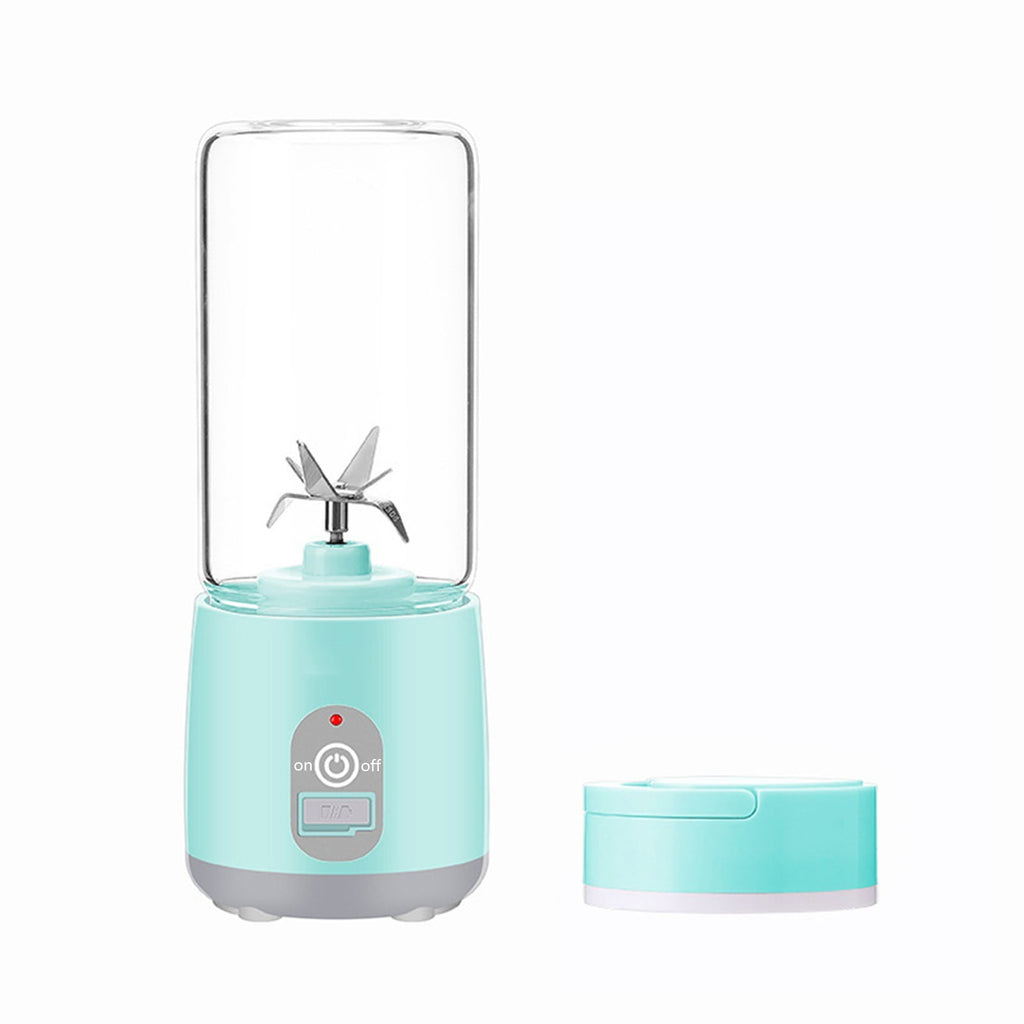 Hxlamzoo Portable Electric Juicer Cup Rechargeable USB, Compact Design for Outdoor Travel Gym Home Use, Easy to Clean Mini Blender with Stylish Durable Material
