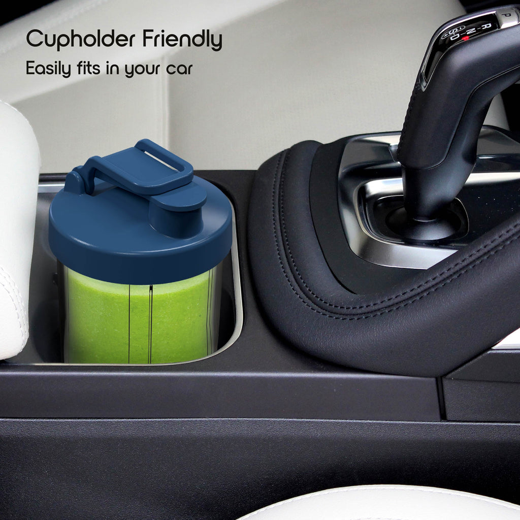 by 300W Mini Smoothie Blender – 18oz. Countertop Mini Blender for Smoothies, Sauces, Cocktails and More
