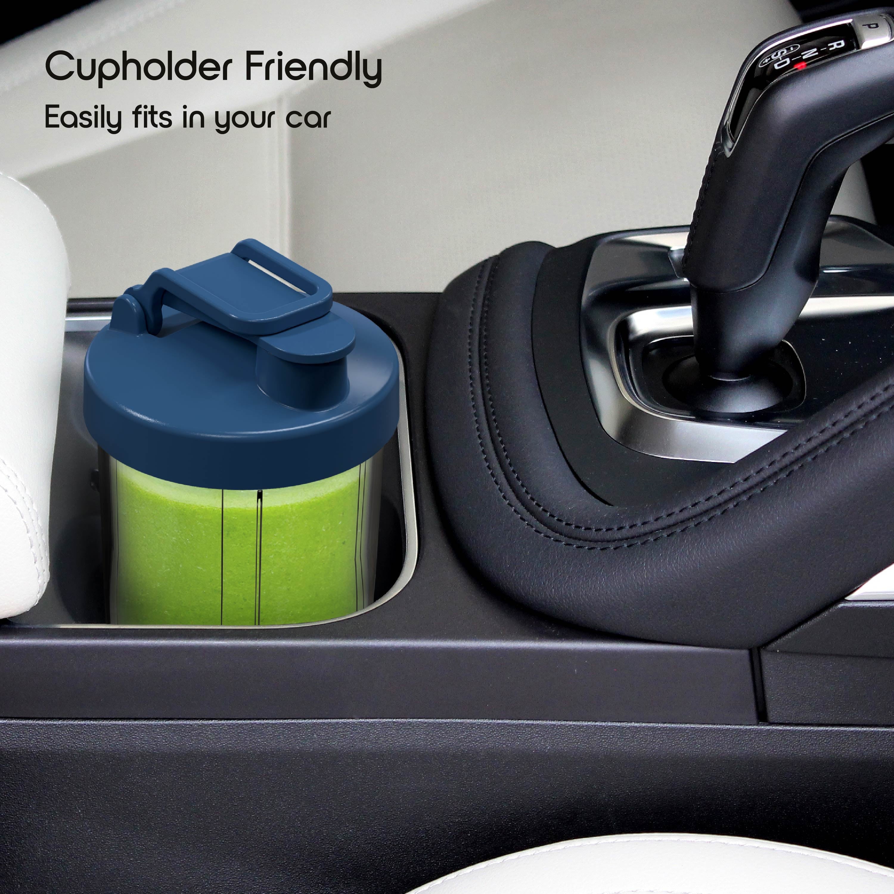by 300W Mini Smoothie Blender – 18oz. Countertop Mini Blender for Smoothies, Sauces, Cocktails and More