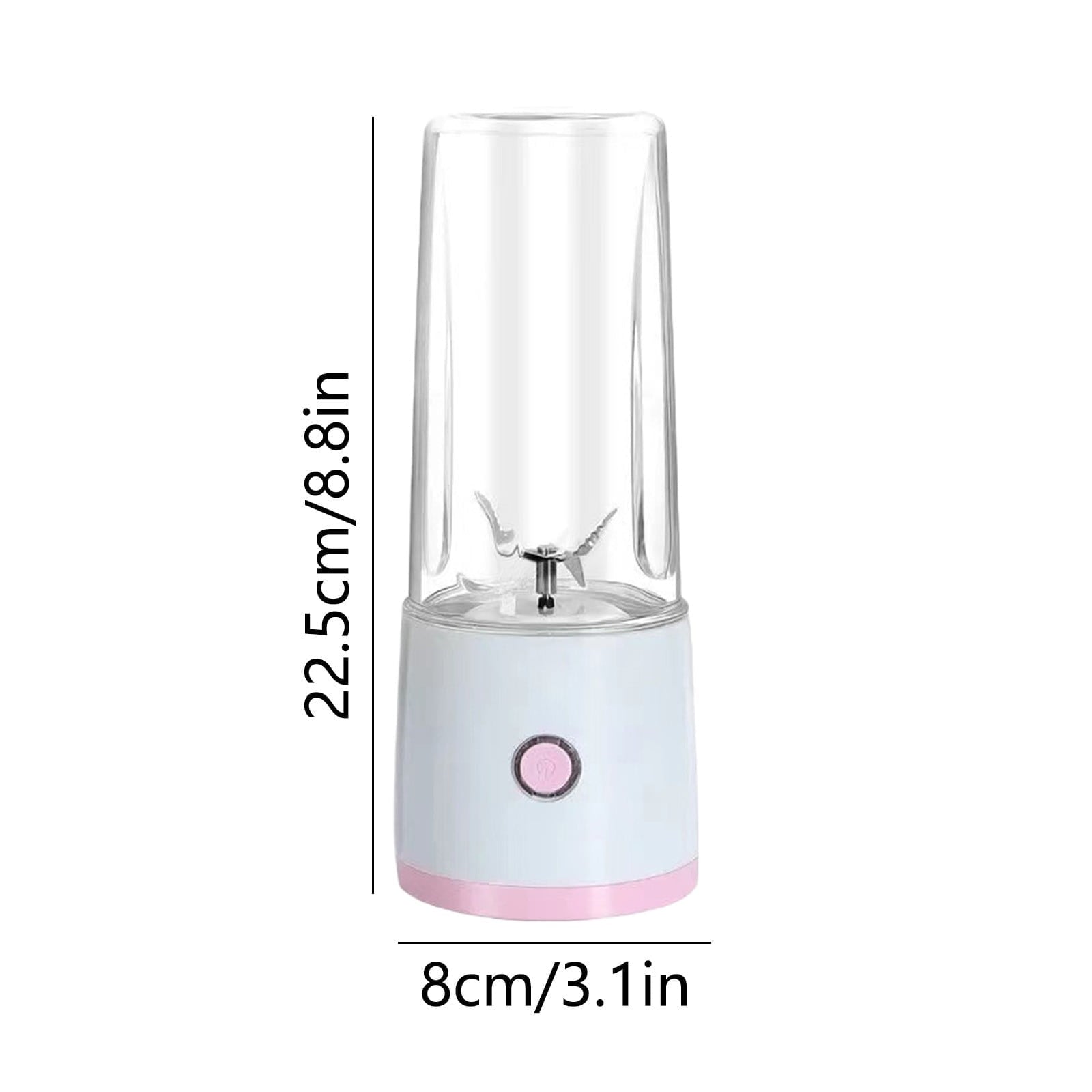 Portable Blender, Juicer Cup, Personal Size Blender, Fruit &amp; Vegetable Juicer, Food Mixer-For Shakes, Mini Small Smoothie Blender Bottles for Kitchen, Home, Travel, USB Rechargeable