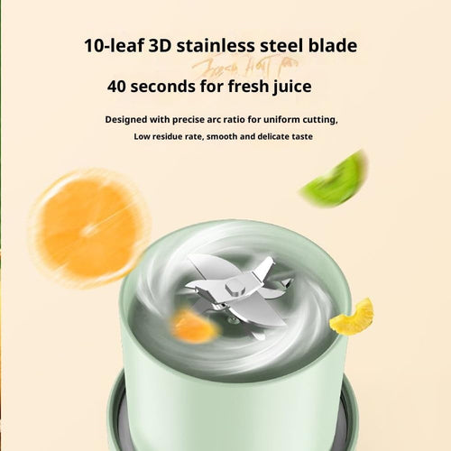 Blender Mini Japan, 28 OZ Hand Blender — No Filter Required One Cup with Double Lid, USB-C Rechargeable For Home, Office, Or Travel