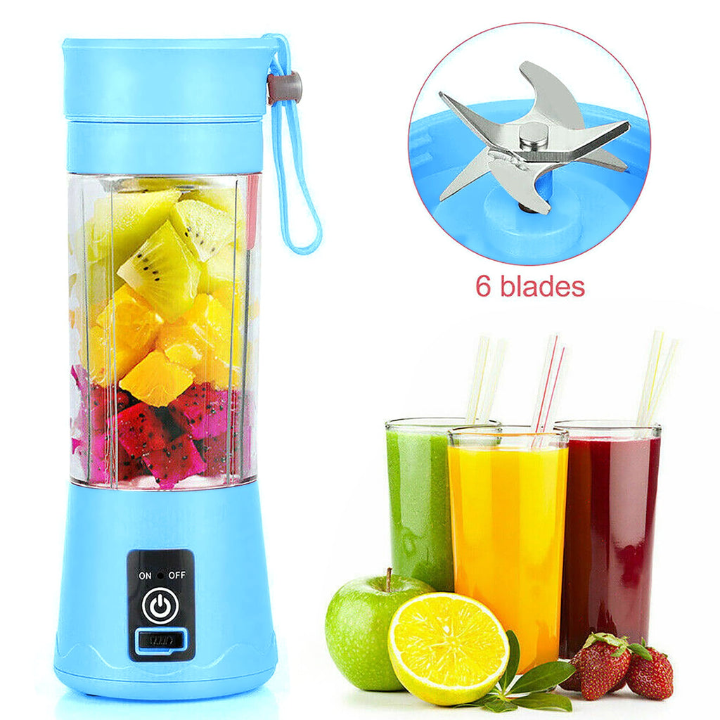 Mini Blender Portable Personal Blender USB Rechargeable Smoothie Blender For Shakes Smoothies, Household Mixer Blender For Fruit Juicer Orange Vegetable Carrots Juicer,4 Colors
