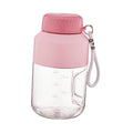 Portable Blender 1000ml Multifunctional for Shakes and Smoothies Travel Home Pink Single Lid