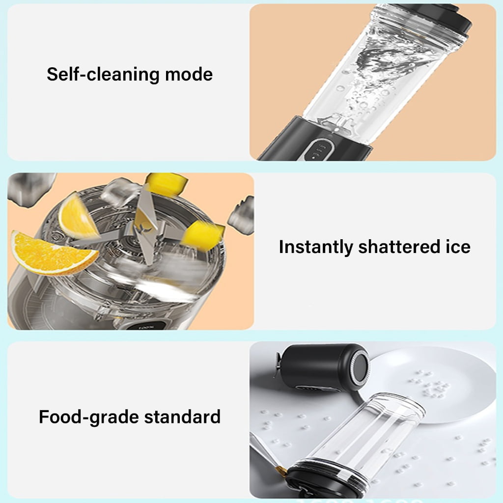 Sinyiin Smoothie Blender 300W Professional Blender Juicer for Kitchen Countertop Dessert