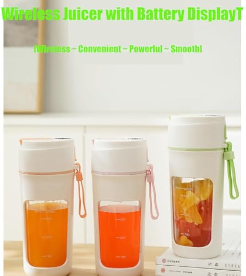 Blender Mini Japan,Hand Portable Blender,Usb-C Rechargeable,Suitable for Home Office Travel Easy To Carry and Take (Green)