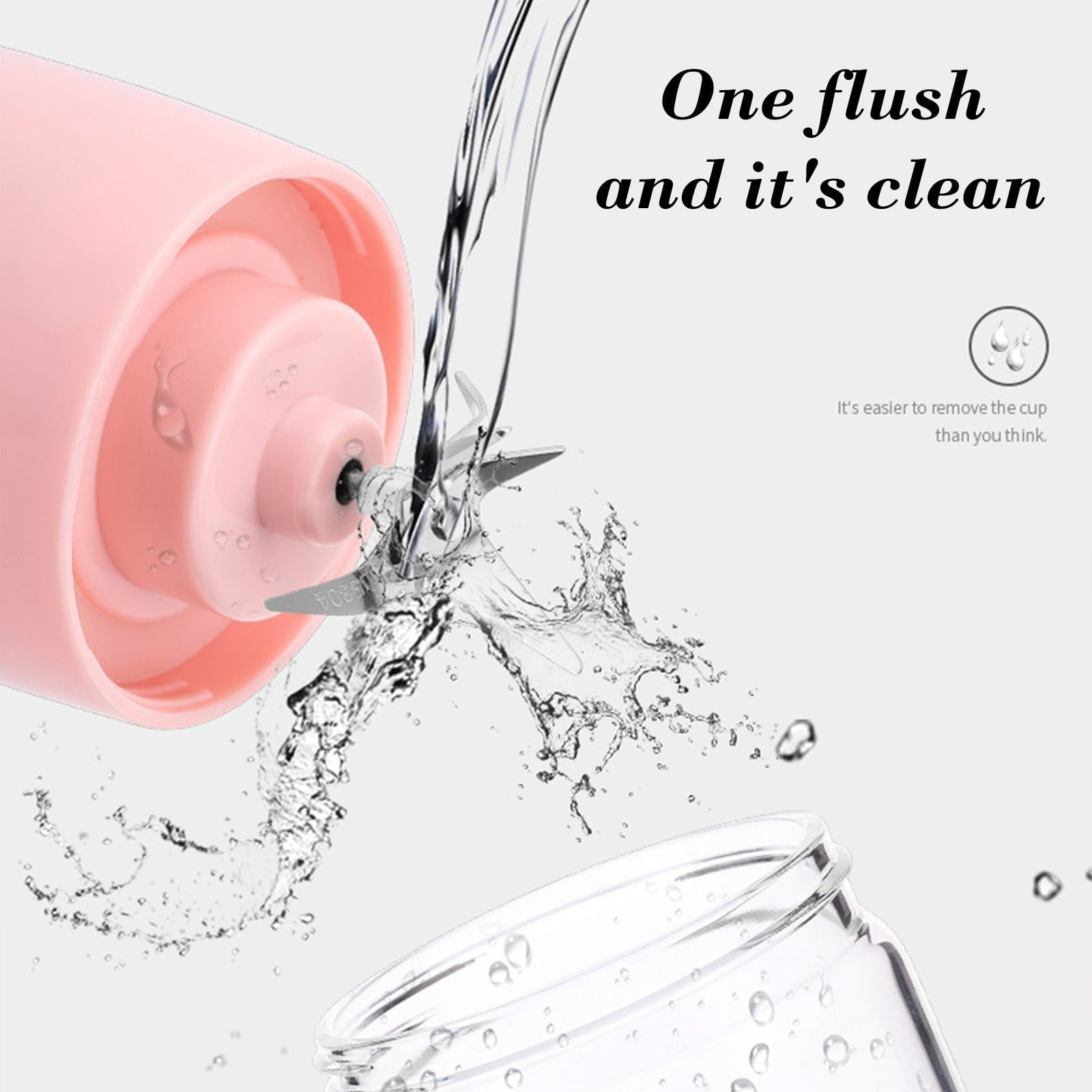Portable Juicer Cup | Rechargeable Mini Blender 420ml | USB Charging Juicing Cup for Outdoor Travel, Gym, Hiking – Compact, Easy Clean, Durable, Stylish Design