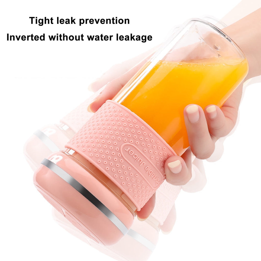 Portable Blender, Personal Size Blender for Shakes and Smoothies, Beach Blender Cup Rechargeable with Blades, Mini Fruit Juice Mixer Sport Portable Blender Rechargeable