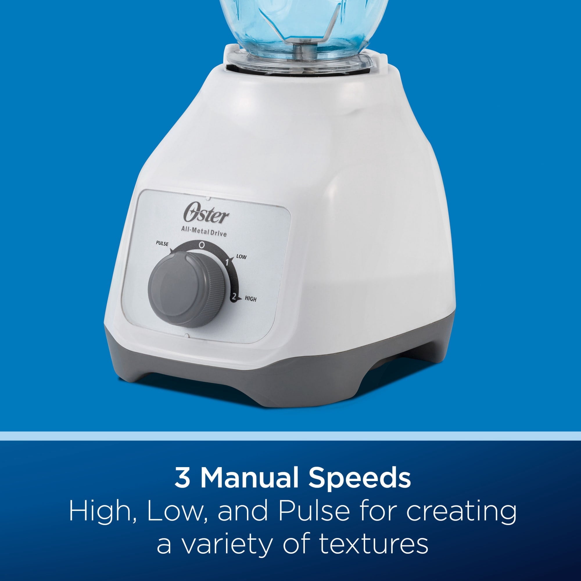 Classic 3-Speed Blender, Smoothie Blender, Black