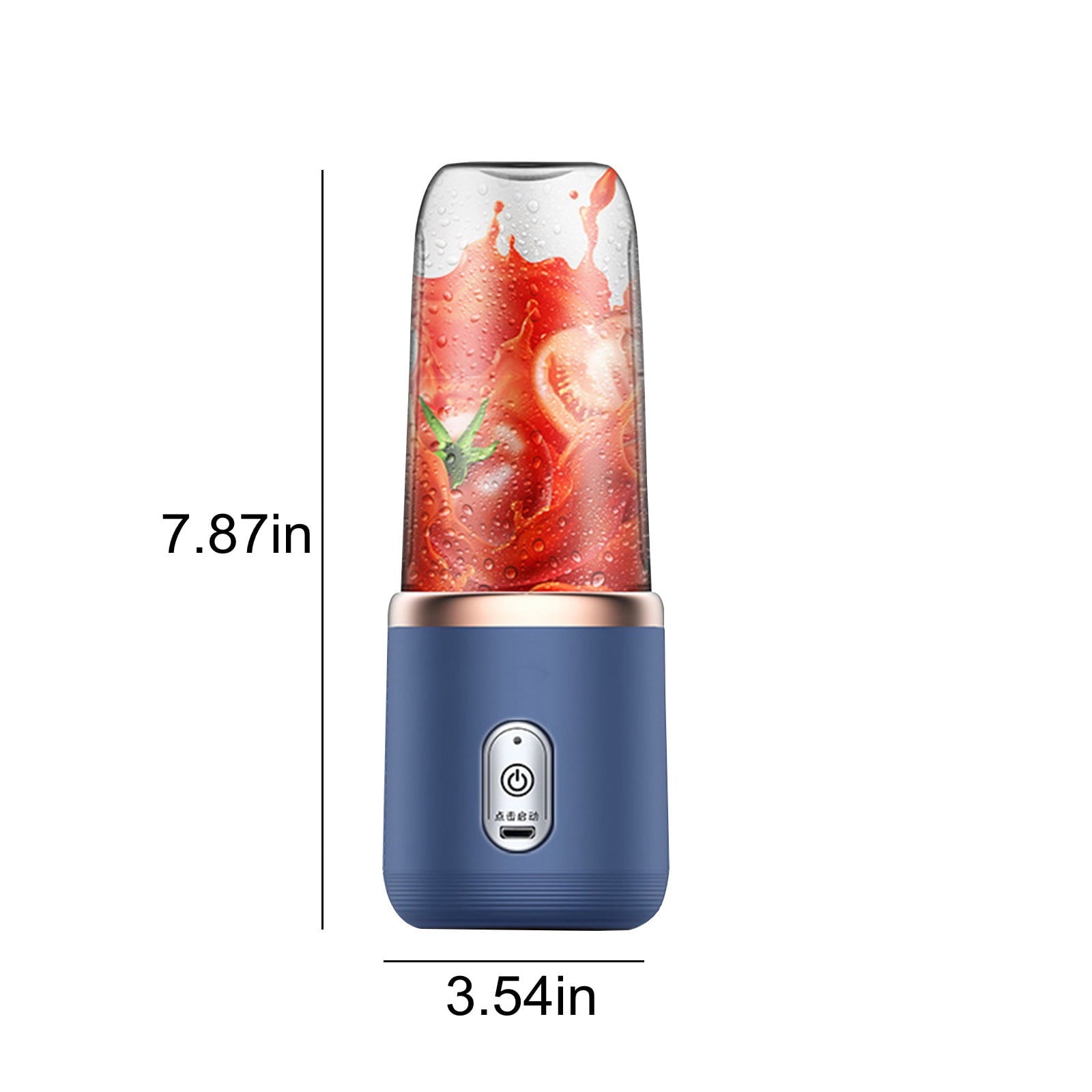 Kitchen Appliances, Blenders for Shakes and Fruit Juicer USB Rechargeable with 6 Blades Handheld Blenders for Sports Travel and Outdoors, Gifts for Her