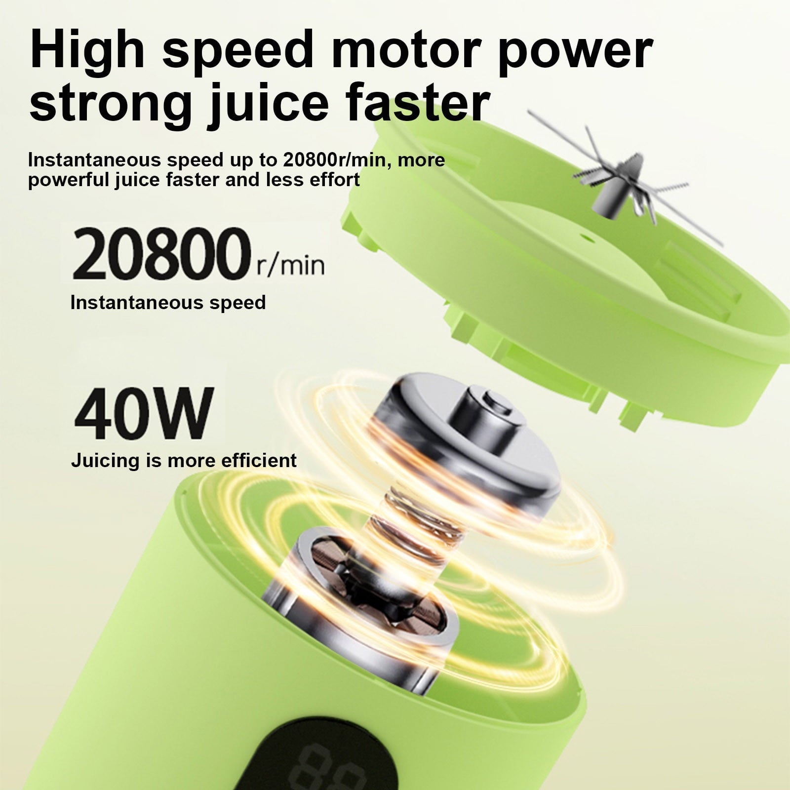 Juicer Juicer Machines Vegetable and Fruit Home Juicer USB Charging Portable Juicer Outdoor Multifunctional Portable Cup
