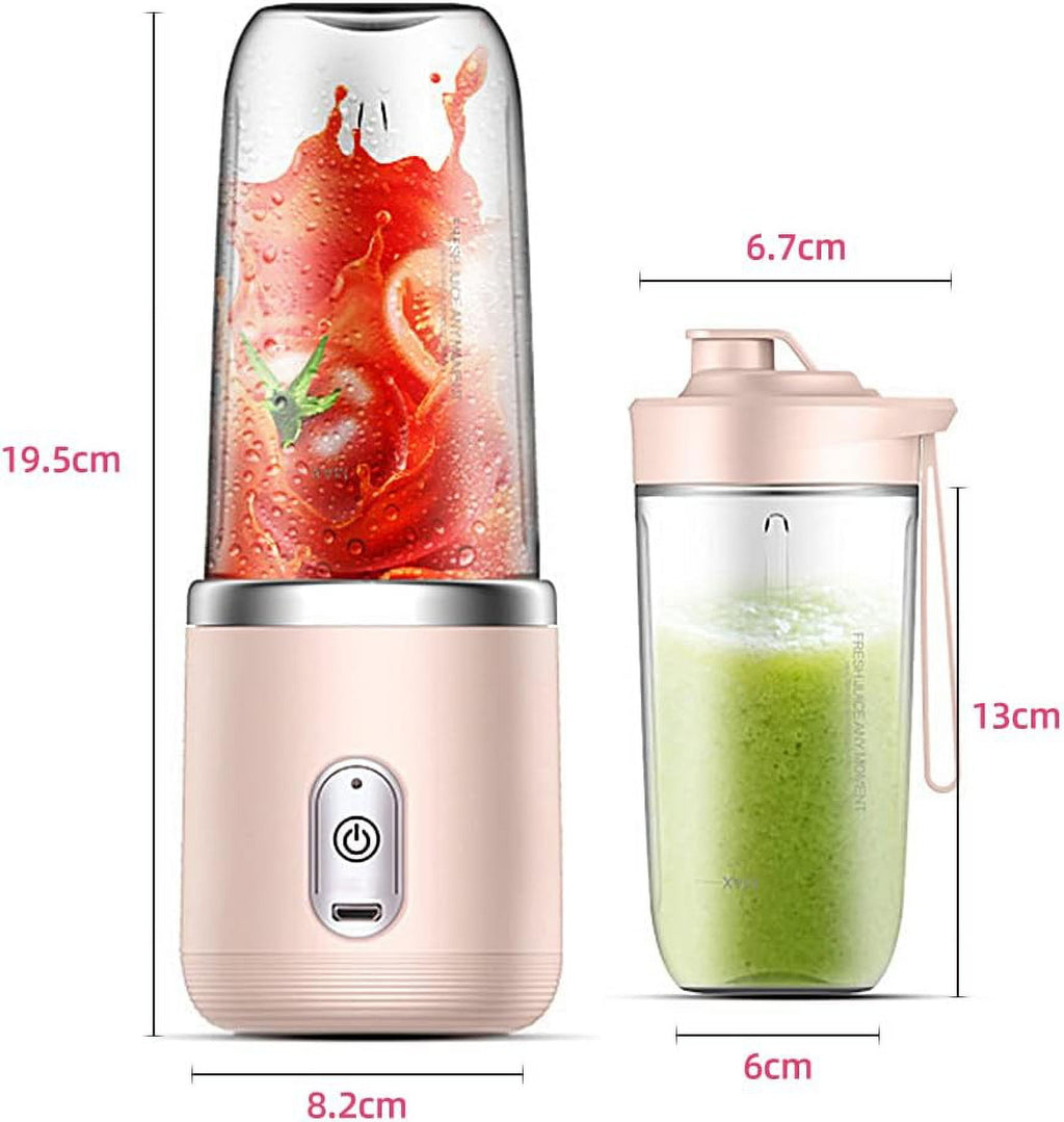 Juice blender Mini mixer 40W quick blender cup personal size rechargeable USB Double cup