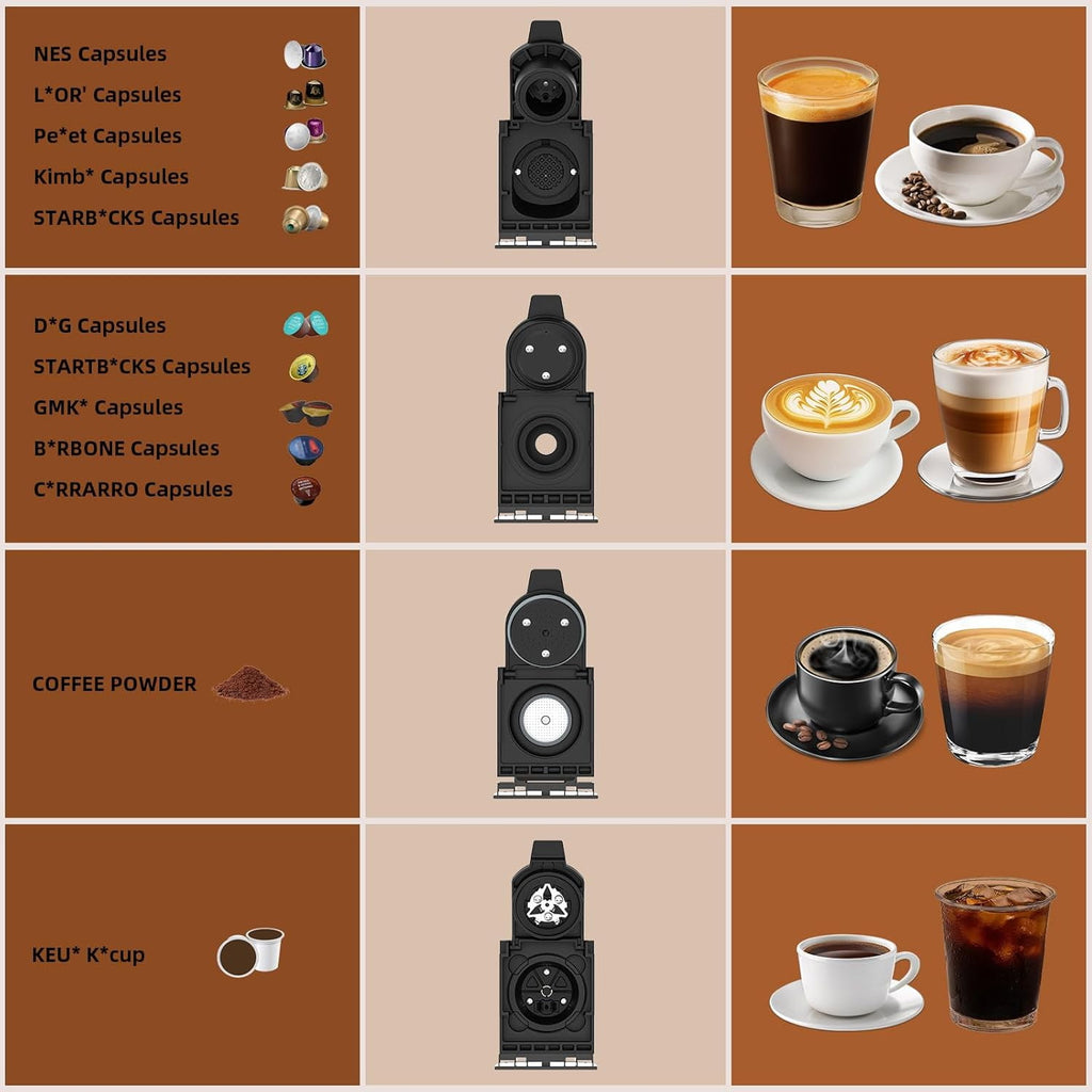Professional Blender, Smoothies Blenders, Max.2400Watts/1000Watts Blender and Grinder Combo 25000RPM Powerful Kitchen 68oz BPA Free 2 Containers Countertop Blenders Ice Crushing, Juice