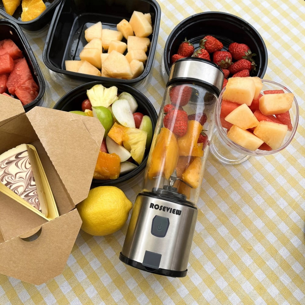 Glass blender for shakes and smoothies glass bottle blender cordless jar for shakes and smoothies cordless mixer handheld rechargeable mini juicer