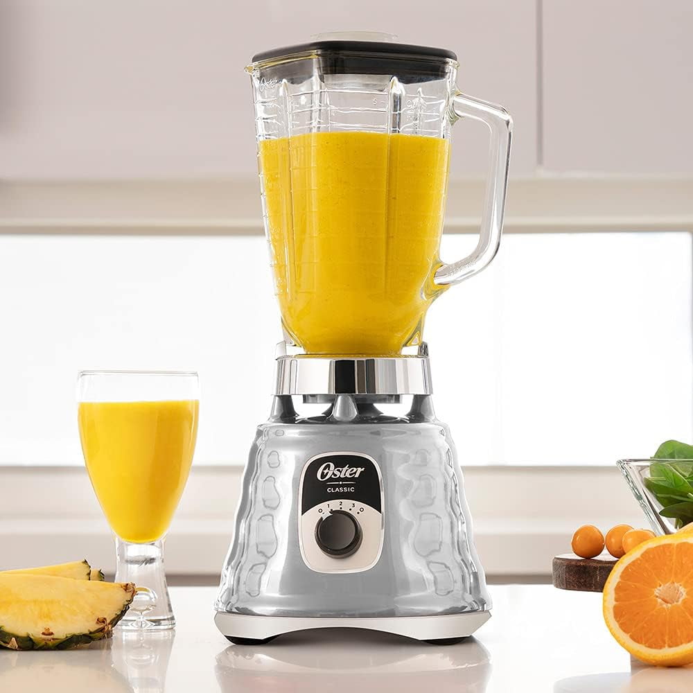Original 3 Speed Chrome Blender, 5 Cup Glass Jar